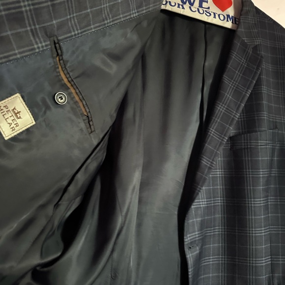 Peter Miller Blazer Sport coat Gorgeous !!!Suit Jacket Plaid LIKE NEW!!! - Picture 6 of 16